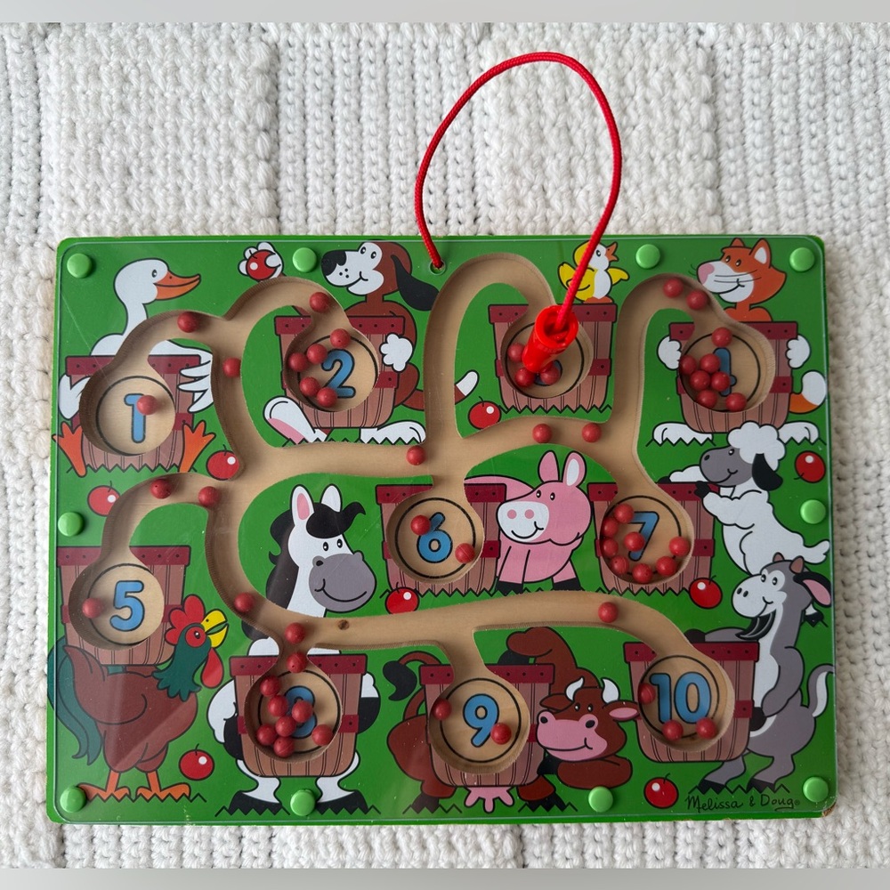Melissa & Doug Magnetic Wand Number Maze